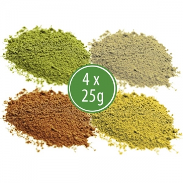Malý Test Pack – Green, Red, White, Yellow (4 x 25g)